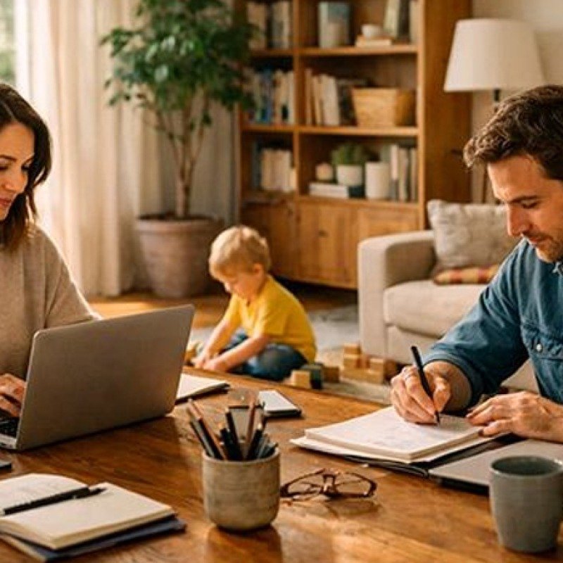 Uzaqdan işləyən qadınlar daha çox uşaq sahibi olmağa qərar verir - ARAŞDIRMA