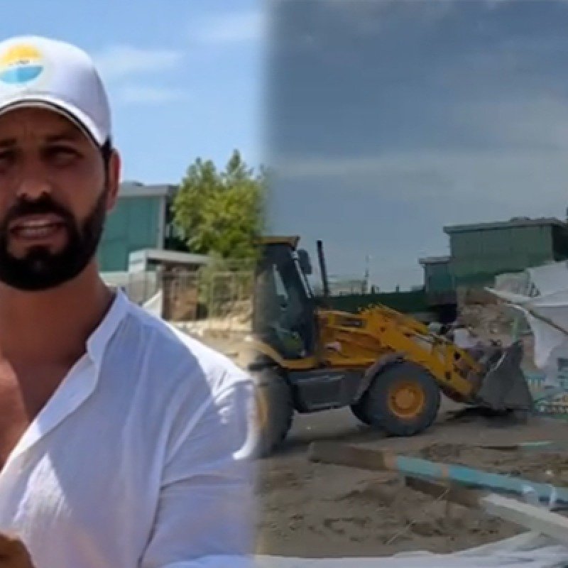 Qazinin çimərlikdəki obyektini niyə söküblər? - Rəsmi açıqlama