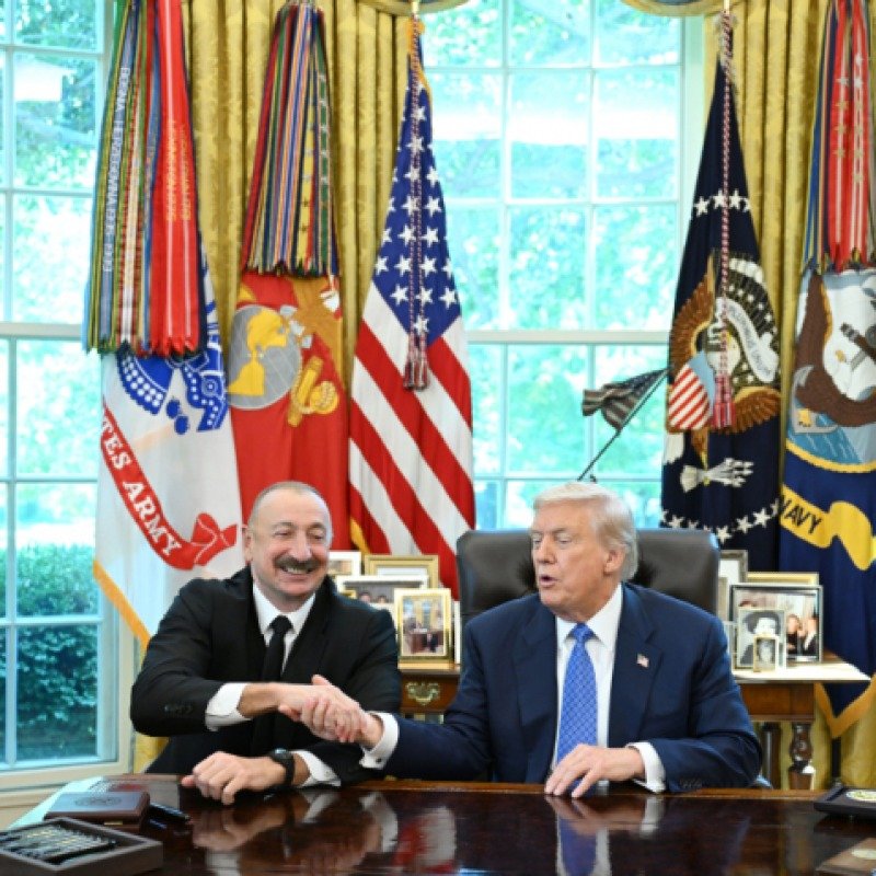 Tramp İlham Əliyevə təşəkkür edib