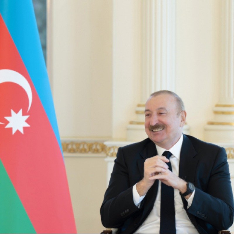 Prezident yerli televiziya kanallarına müsahibə verib - TAM MƏTN