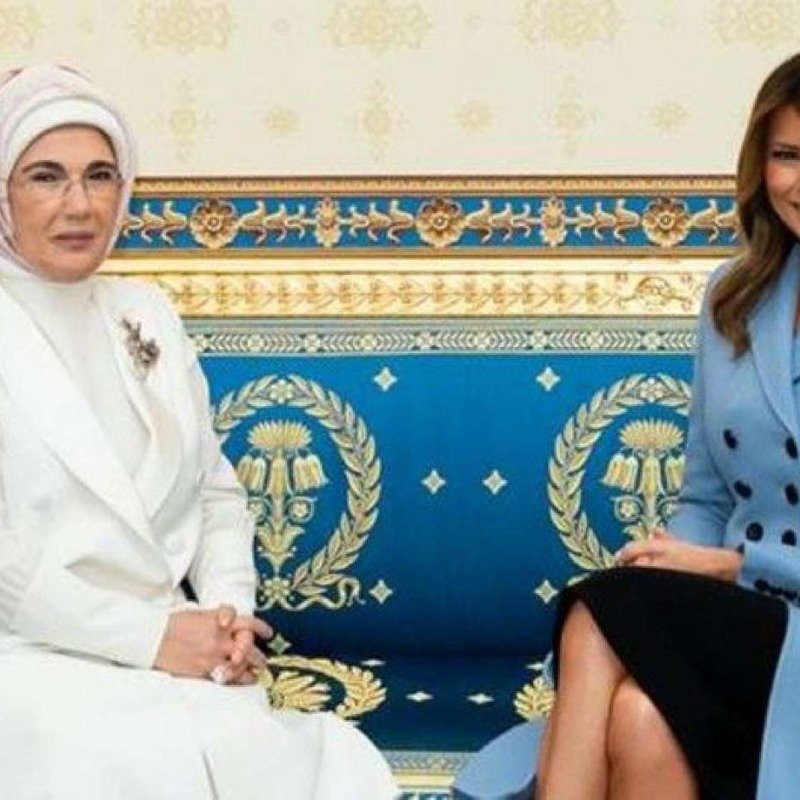 Əminə Ərdoğan Qəzzadakı uşaqlarla bağlı Melaniyaya məktub yazdı