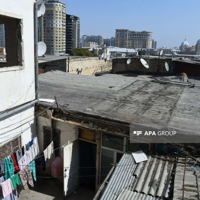 126 illik bina NARKOMANLARIN yuvasına çevrilib - FOTO