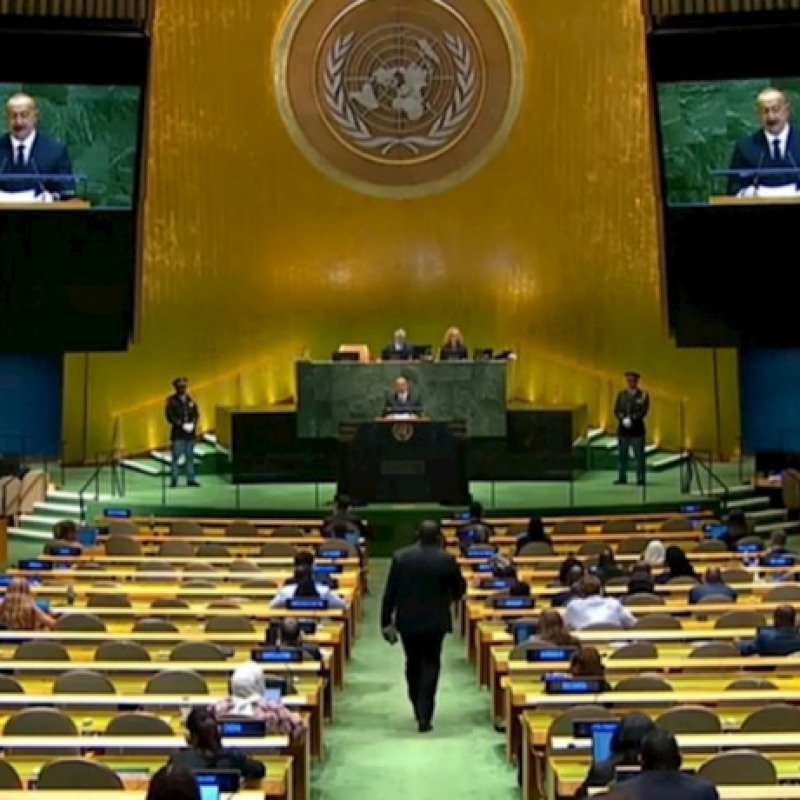 Prezident İlham Əliyev BMT Baş Assambleyasının 80-ci sessiyasında çıxış edi