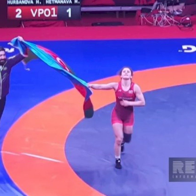 Günay Qurbanova Avropa çempionatında qızıl medal qazandı