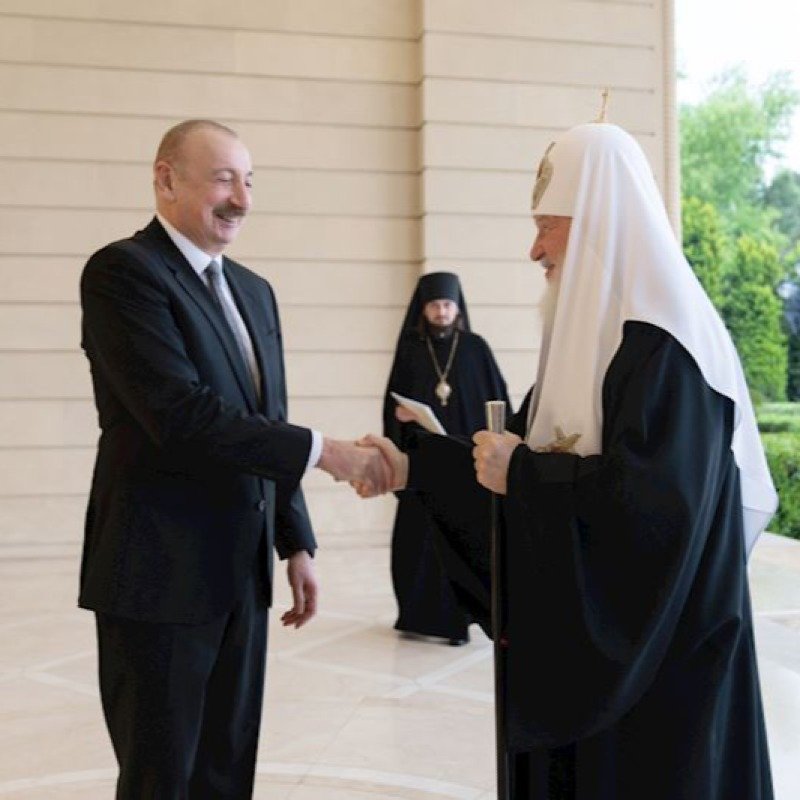 Rusiya Patriarxı Azərbaycan Prezidentini təbrik etdi
