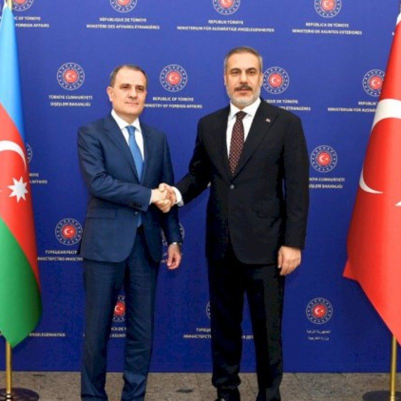 Hakan Fidan Ceyhun Bayramovla 2 saat müzakirə apardı