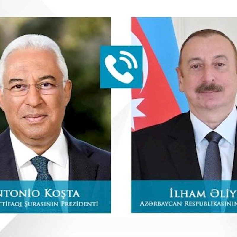 Antonio Koşta İlham Əliyevə zəng etdi