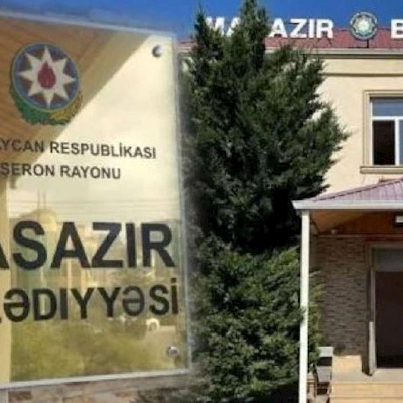 Masazırın keçmiş bələdiyyə sədrinin saxlanıb