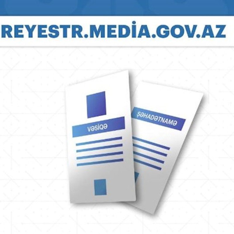 Jurnalist vəsiqəsi ilə bağlı ödəniş ləğv edilir