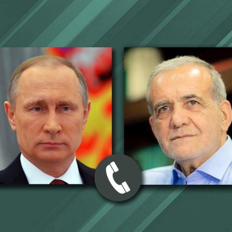 Putin Pezeşkianla danışdı, bölgədəki vəziyyət müzakirə olundu