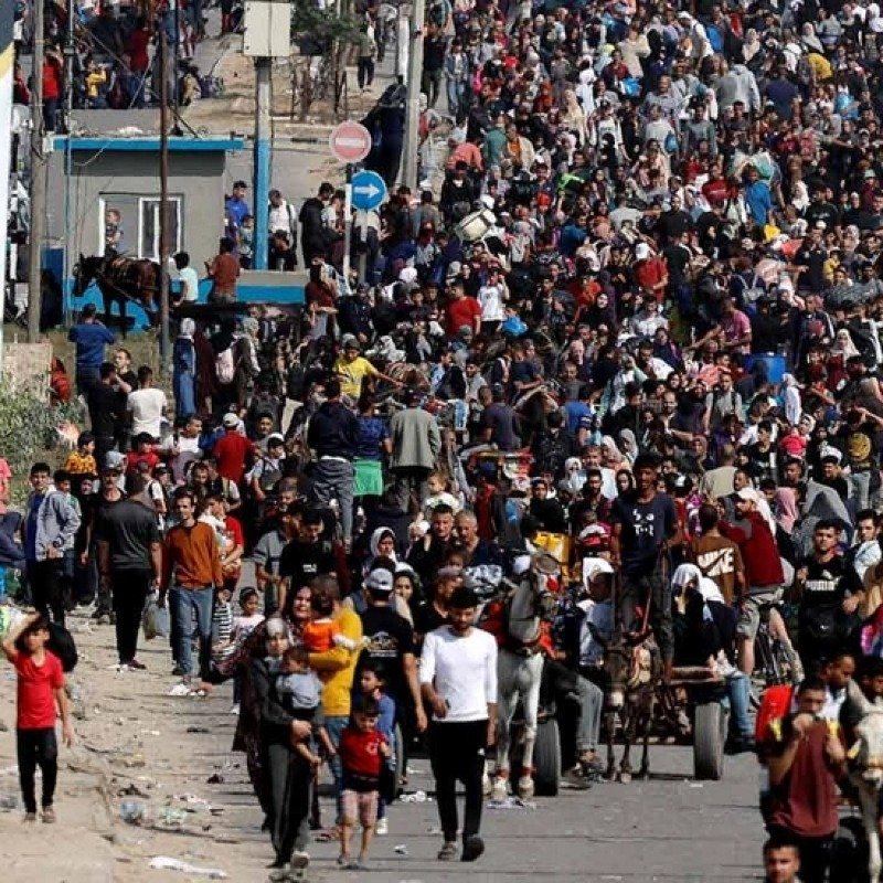 Fələstinlilər Qəzzaya qayıdır - 500 min nəfər geri dönüb