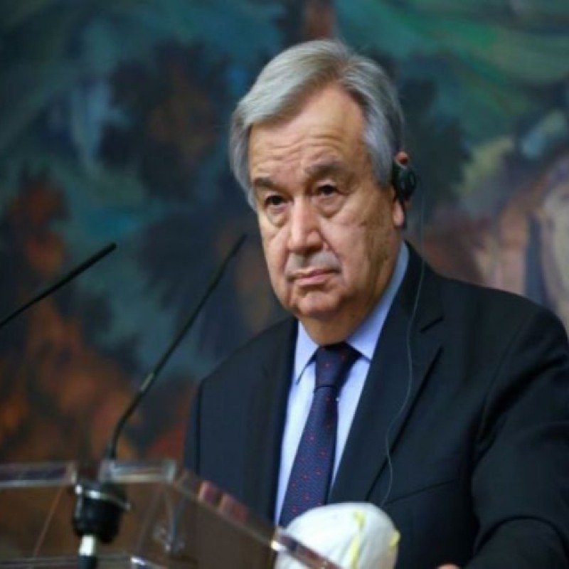 BMT Baş katibi Azərbaycanın Ukraynadakı səfirliyinin raket zərbəsinə məruz qalmasını pisləyib