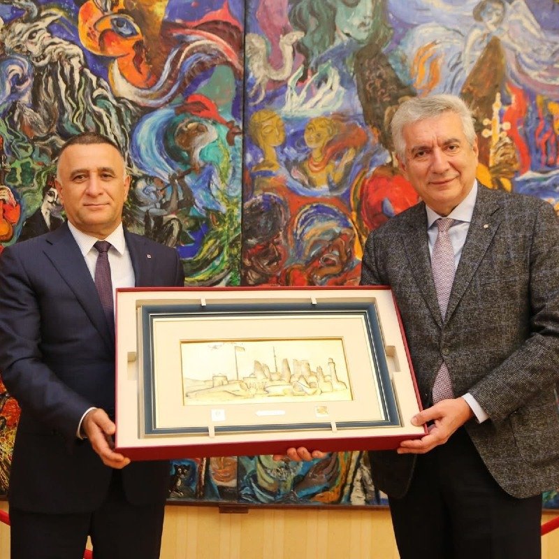 İstanbul Sənaye Palatasının nümayəndə heyəti ilə “Veysəloğlu” rəhbərliyi arasında görüş olub