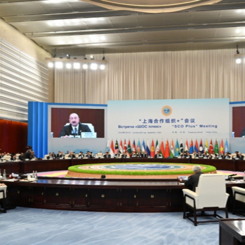 Prezident “ŞƏT plyus” formatında görüşdə çıxış edib I TAM MƏTN