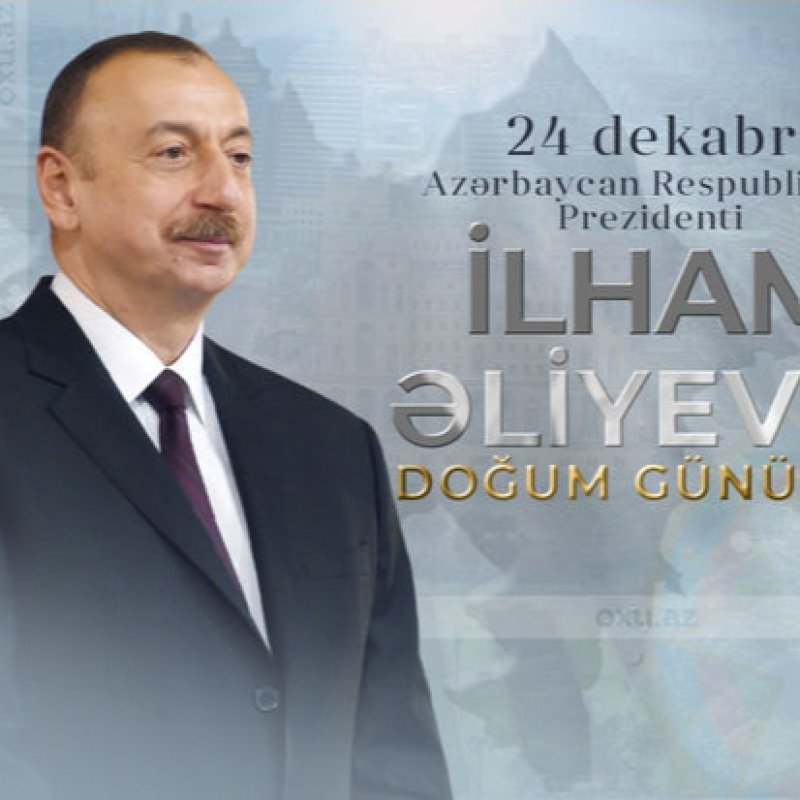 Bu gün Prezident İlham Əliyevin doğum günüdür