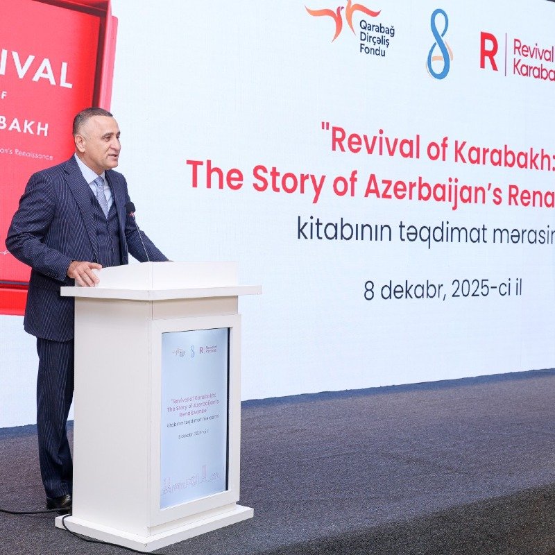 Veysəloğlu Şirkətlər Qrupu “Qarabağın Dirçəlişi: Azərbaycan İntibahının Hekayəsi” kitabının təqdimatında iştirak edib