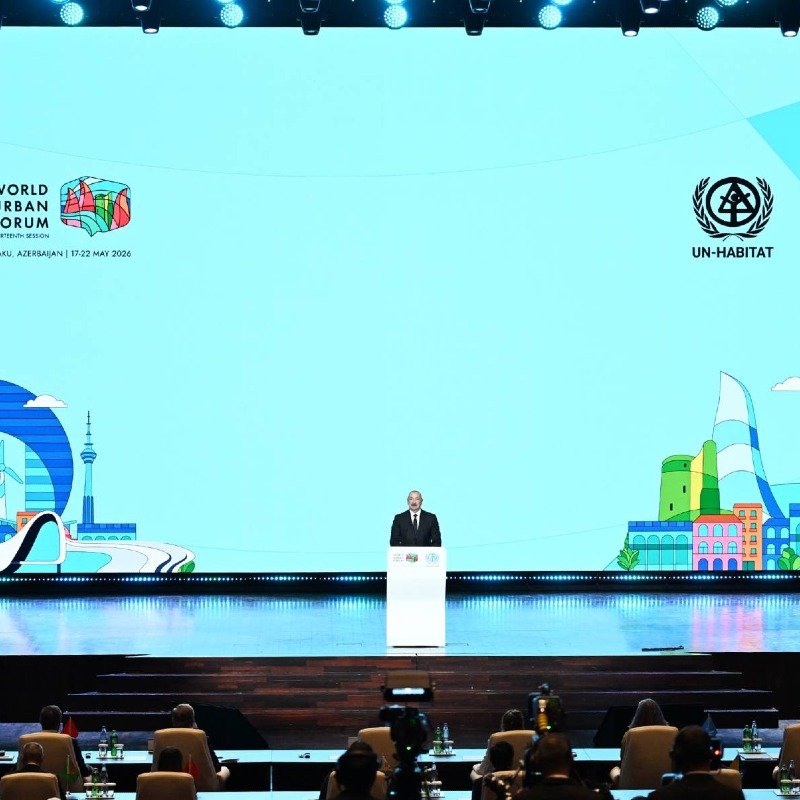 Prezident Ümumdünya Şəhərsalma Forumunun 13-cü Sessiyasının (WUF13) açılış mərasimində çıxış edib