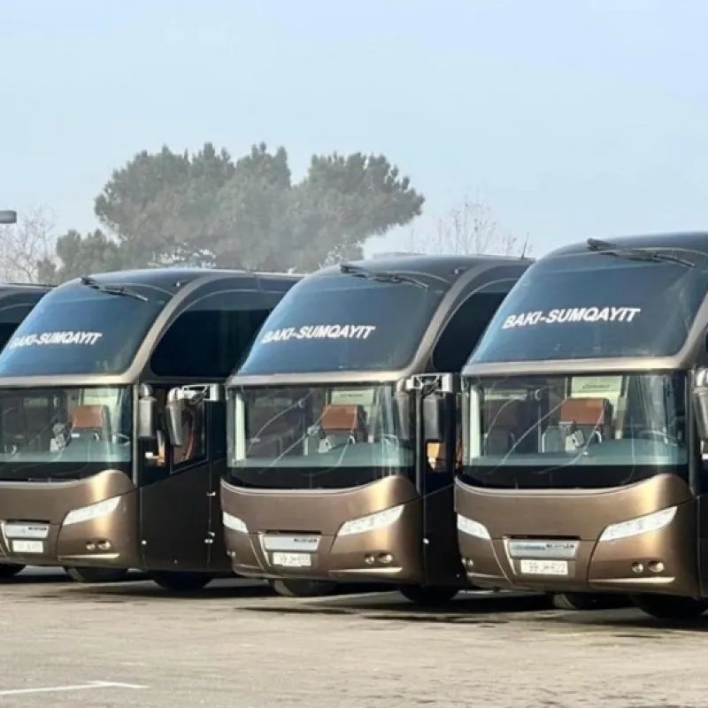 Bakı-Sumqayıt üzrə iki avtobus marşrutunda gedişhaqqı artırılır