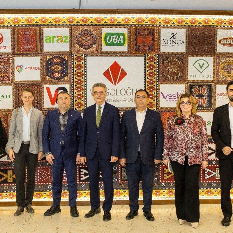 Almaniyanın ölkəmizdəki səfiri "Veysəloğlu"nun Mərkəz ofisində "Rossmann"ı ziyarət etdi