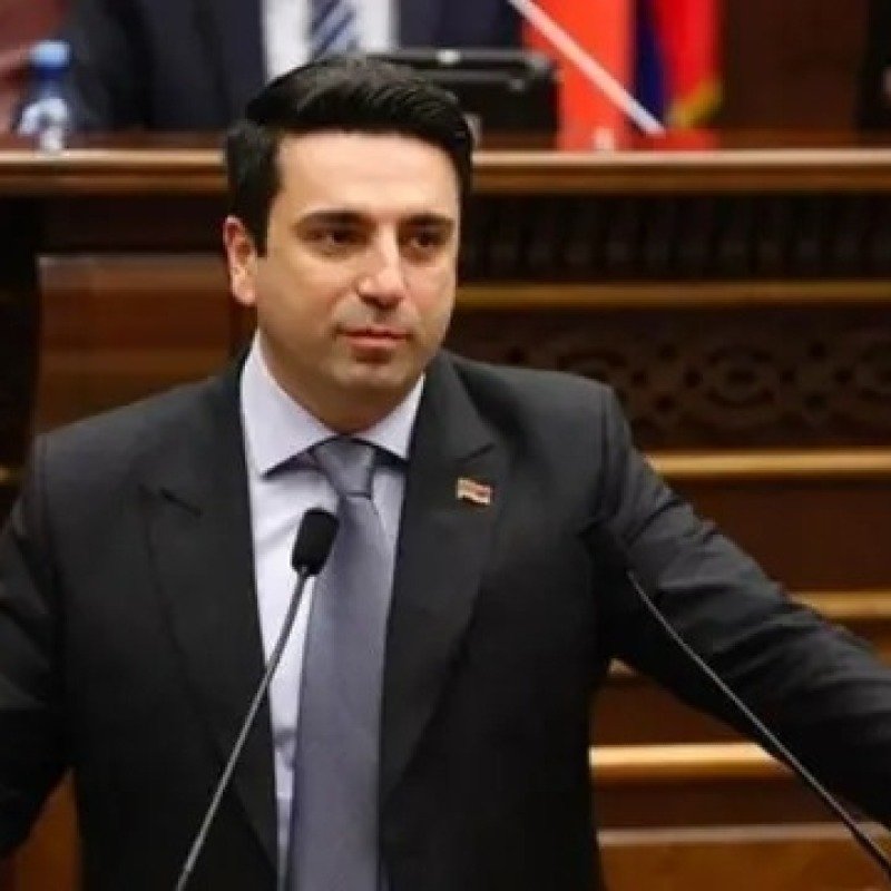 Ermənistan parlamentinin spikeri Türkiyəyə təşəkkür etdi