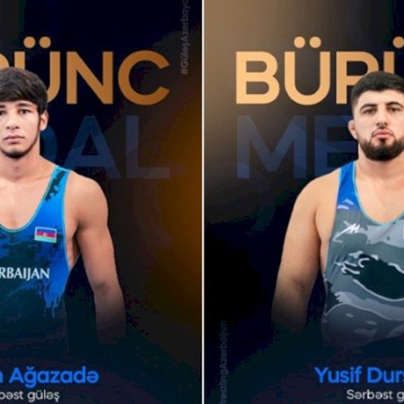 Azərbaycanın iki güləşçisi dünya çempionatında bürünc medal qazandı