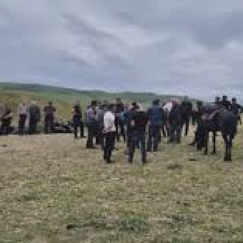 Gürcüstanda azərbaycanlı fermerlər etiraz aksiyası keçiriblər
