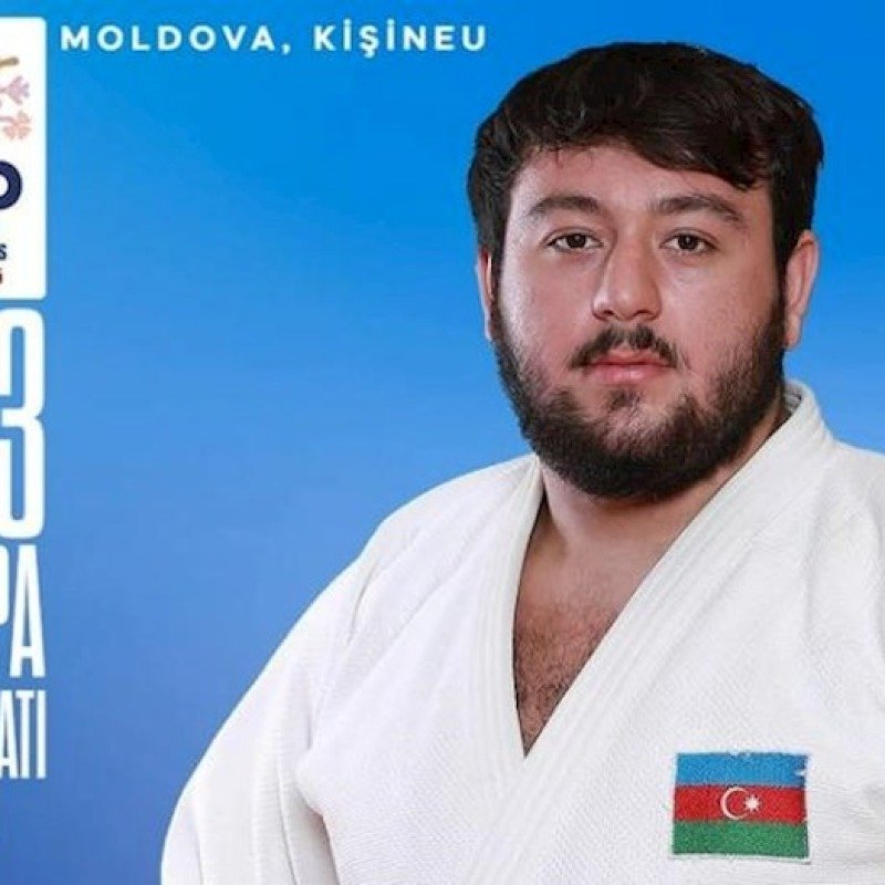 Daha bir cüdoçumuz Avropa çempionu oldu