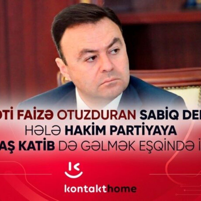 Elnur Allahverdiyev dolanışığını “Kontakt Home”-dəki faizlərlə təşkil edir?